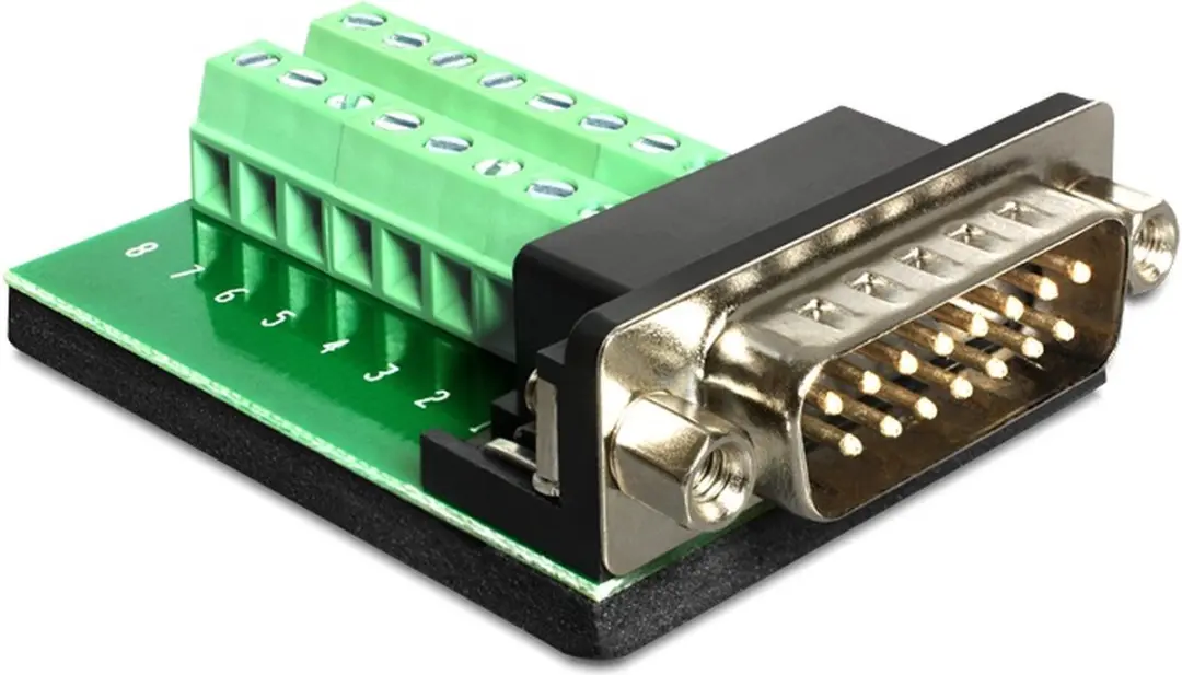 Delock Gameport Adapter Sub-D 15 Pin