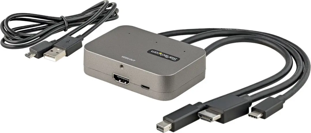 Startech CDPHDMDP2HD HDMI-adapter - Zwart - afbeelding 6 van 6
