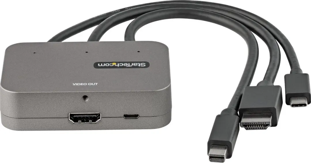 Startech CDPHDMDP2HD HDMI-adapter - Zwart