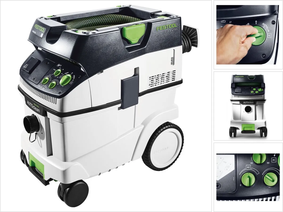 Festool CTM 36 E AC Bouwstofzuiger - 1200W