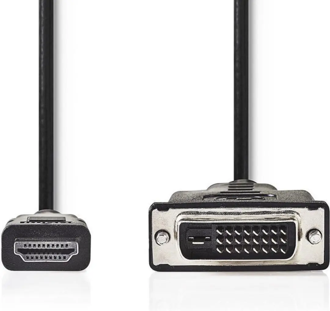 Nedis HDMI Kabel CCGB34800BK20 - 2m - DVI-D - Zwart
