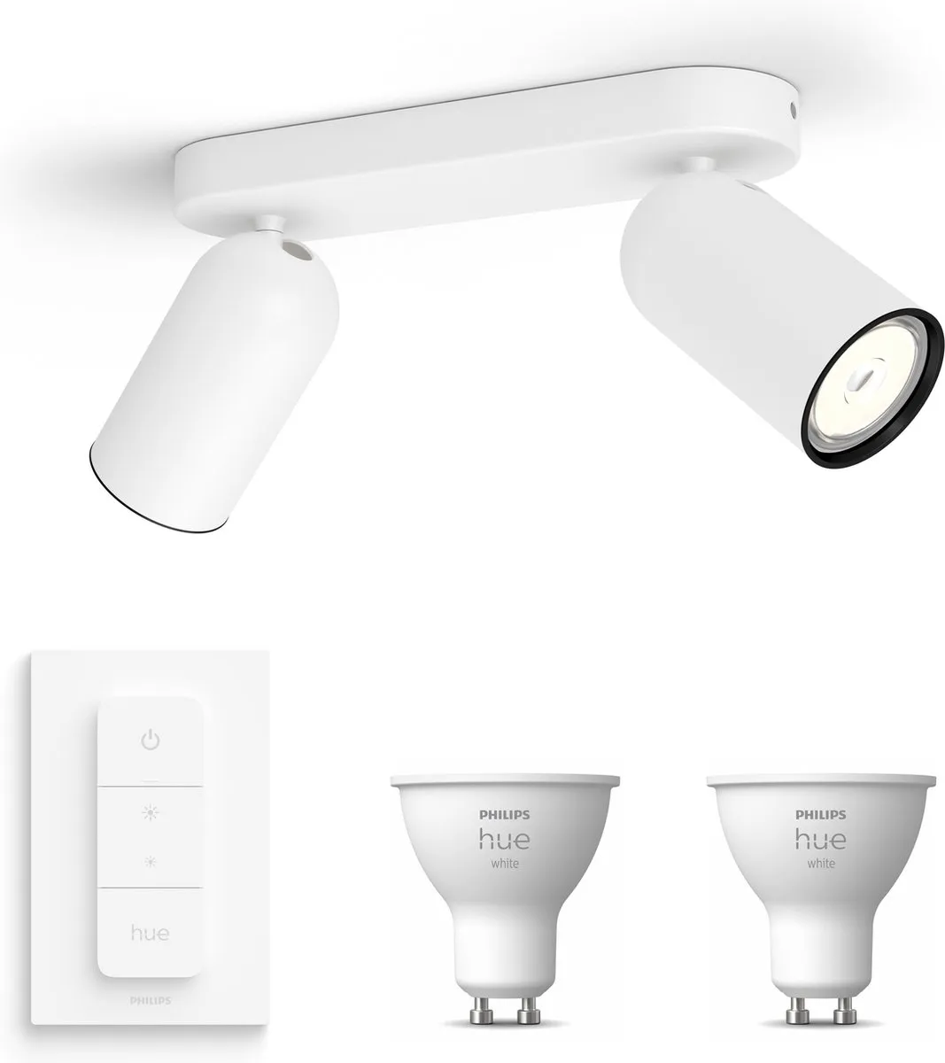 Philips Hue Pongee Opbouwspot Wit