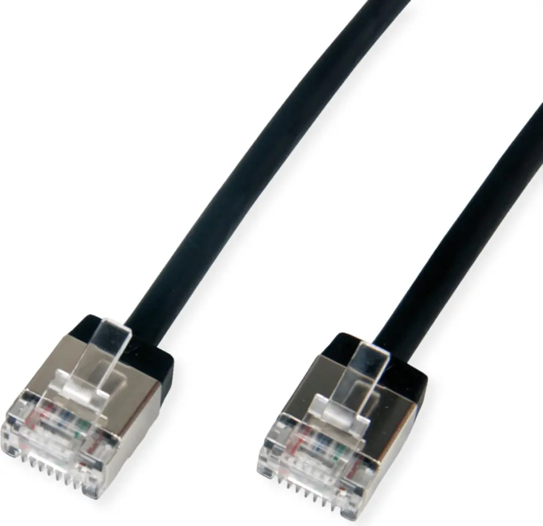 Roline ROLINE U/FTP Cat.6A Patchkabel 1m - LSOH - Zwart