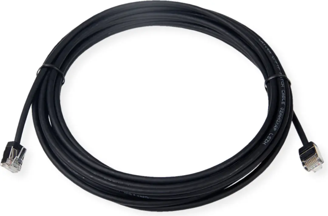 Roline ROLINE U/FTP Cat.6A Patchkabel 1m - LSOH - Zwart