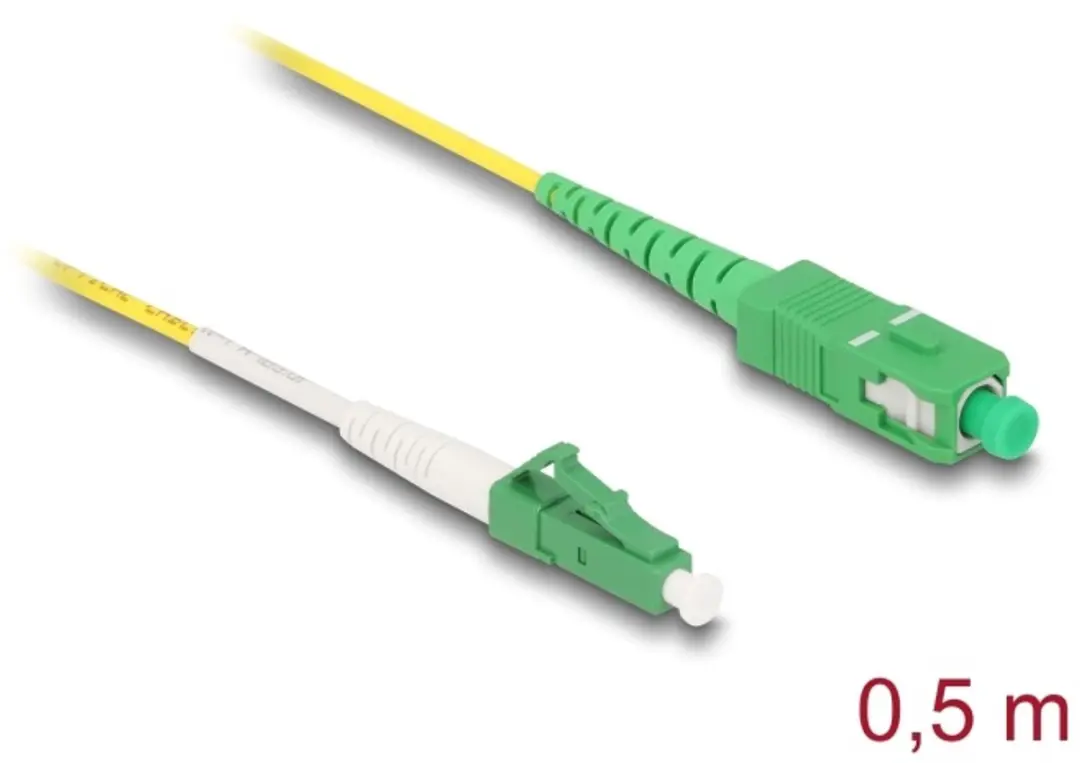 Delock LC-APC naar SC-APC Kabel 0.5m