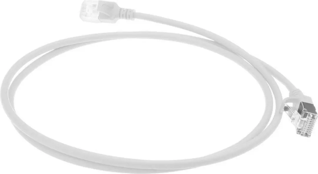 ACT Witte DC6910 CAT6A Patchkabel 10m - LSZH U/FTP Snagless
