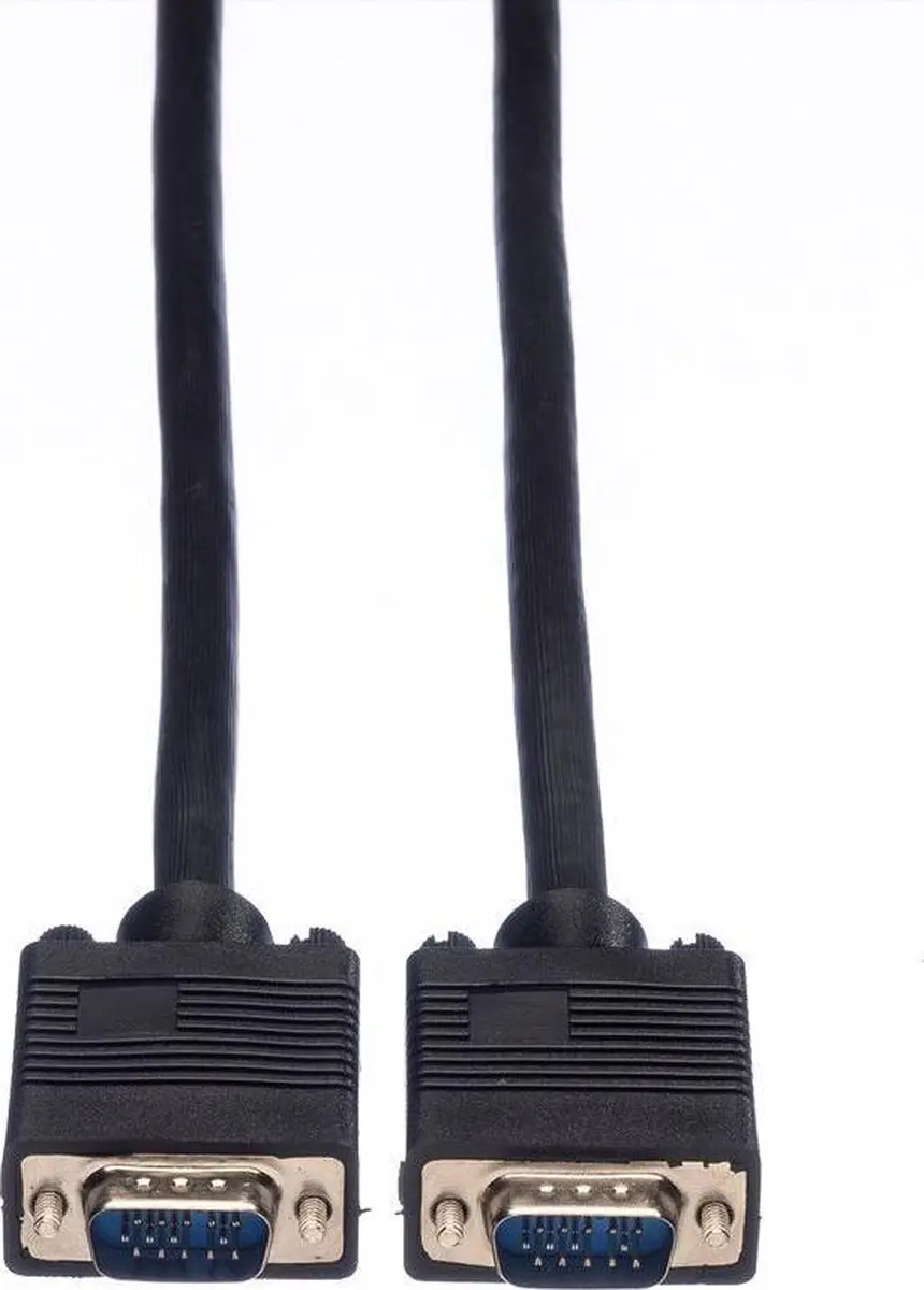 Value HQ VGA Kabel HD15 M/M 10m - Zwart