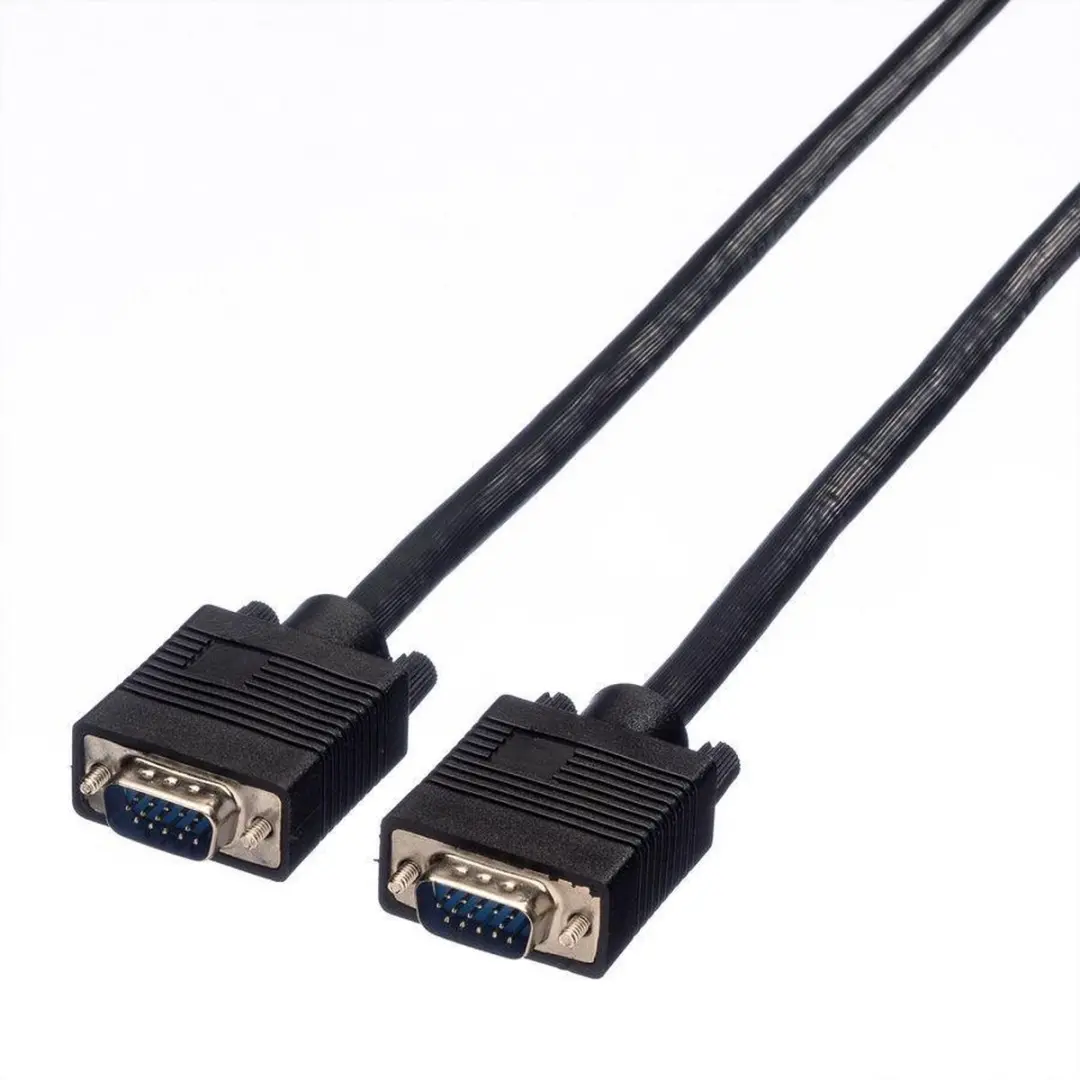 Value HQ VGA Kabel HD15 M/M 10m - Zwart