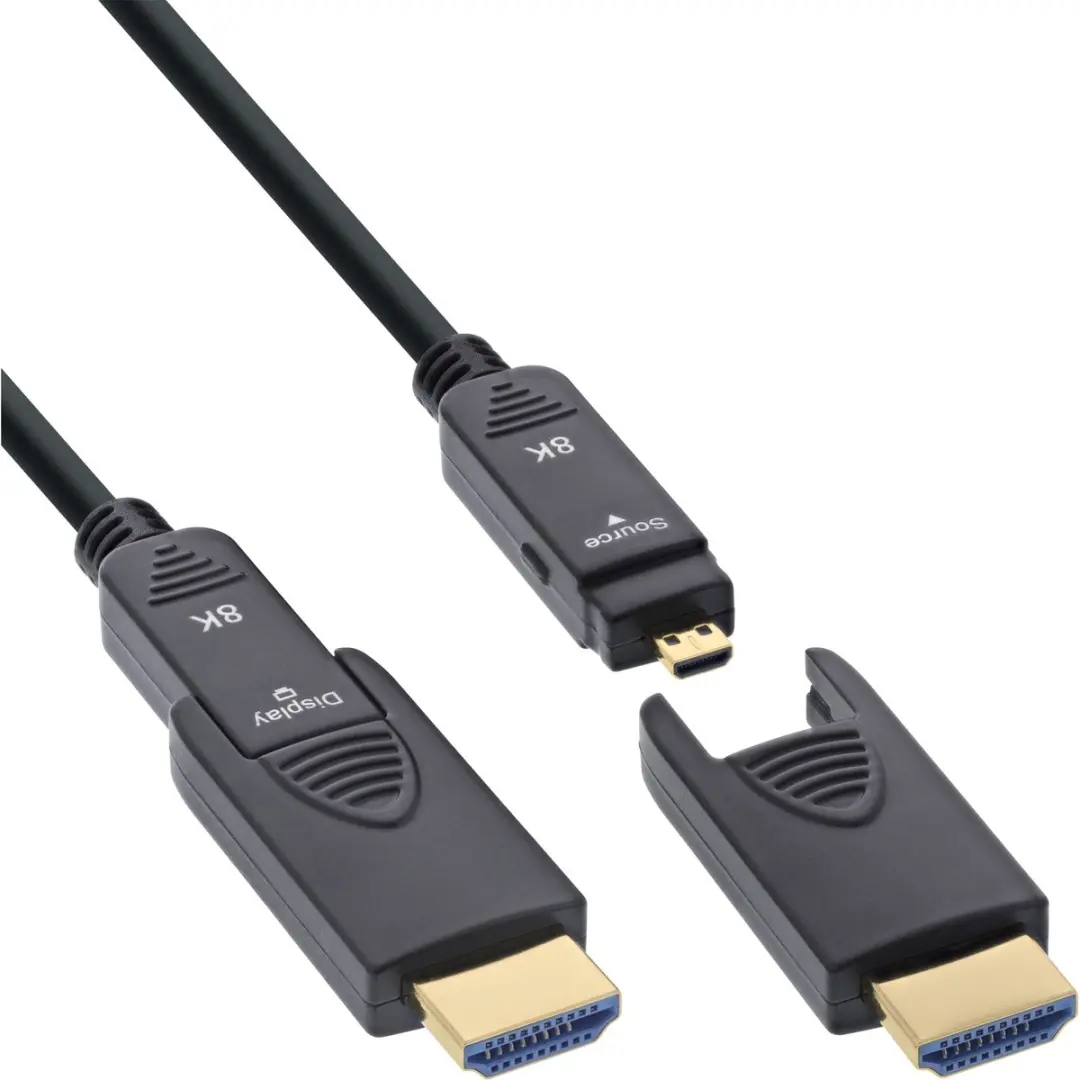 InLine HDMI AOC-kabel 8K/4K 80m