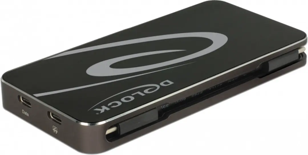 Delock USB-C 3.2 Dockingstation 4K HDMI/1080p VGA - PD 3.0 - Zwart