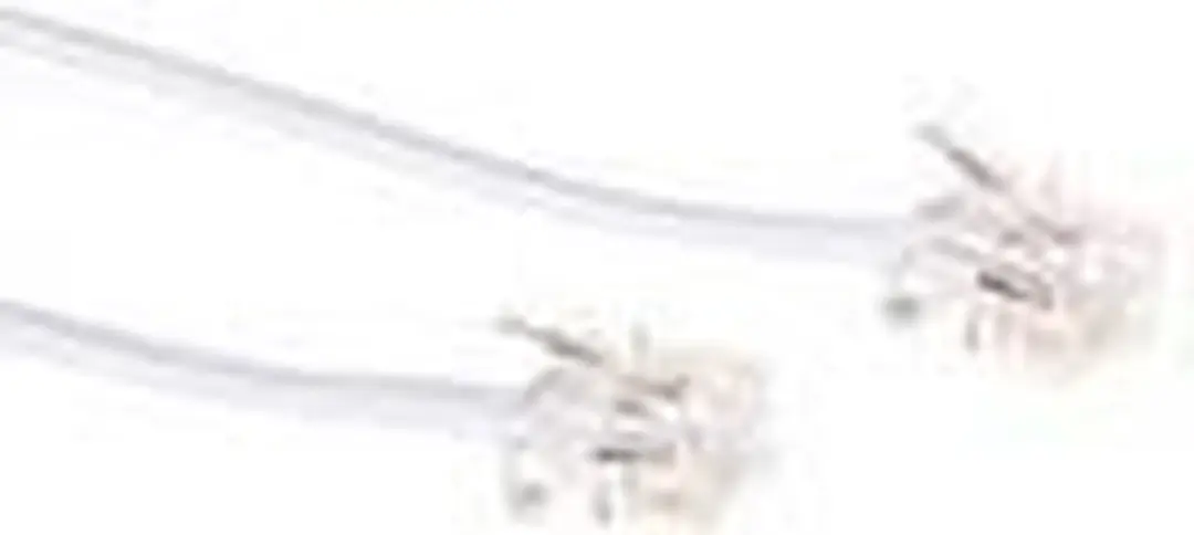 ACT RJ11 Telefoonkabel 3m - Wit