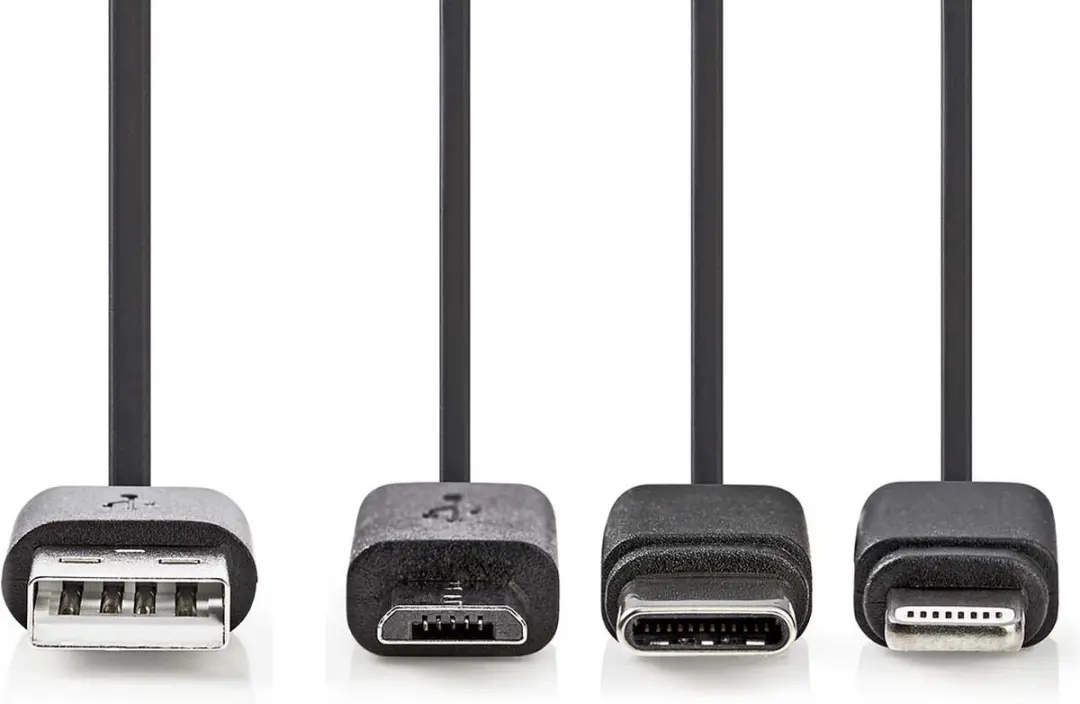 Nedis 3-in-1-Kabel CCGL60620BK10