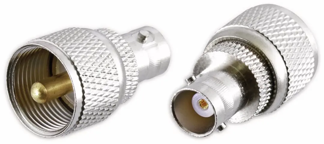 Goobay BNC naar UHF Adapter 50 Ohm - Grijs