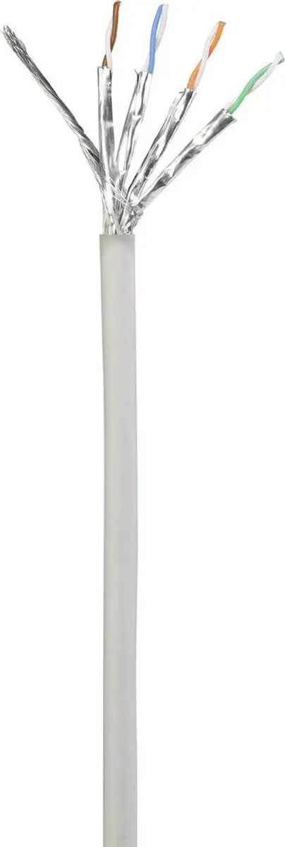 Renkforce RF-5191008 Netwerkkabel CAT 6A 30m - Grijs