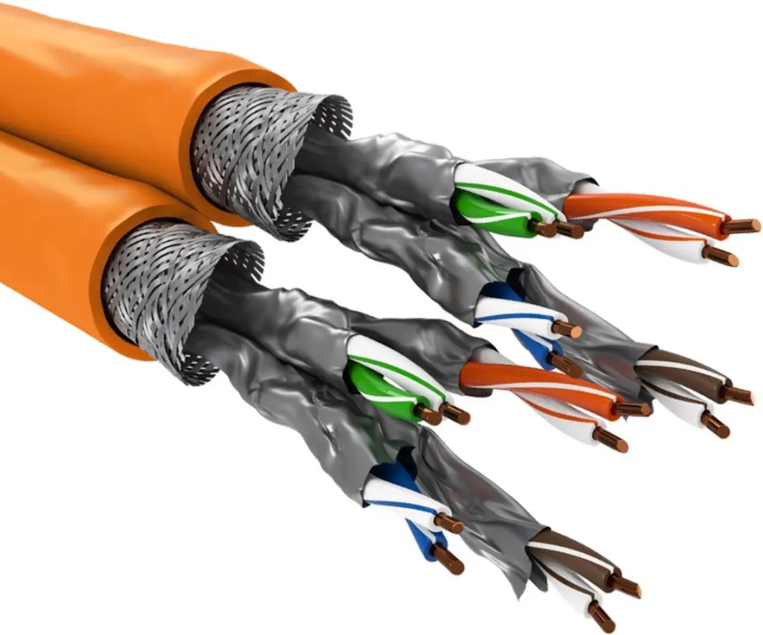 Goobay CAT 7A S/FTP Netwerkkabel - Oranje