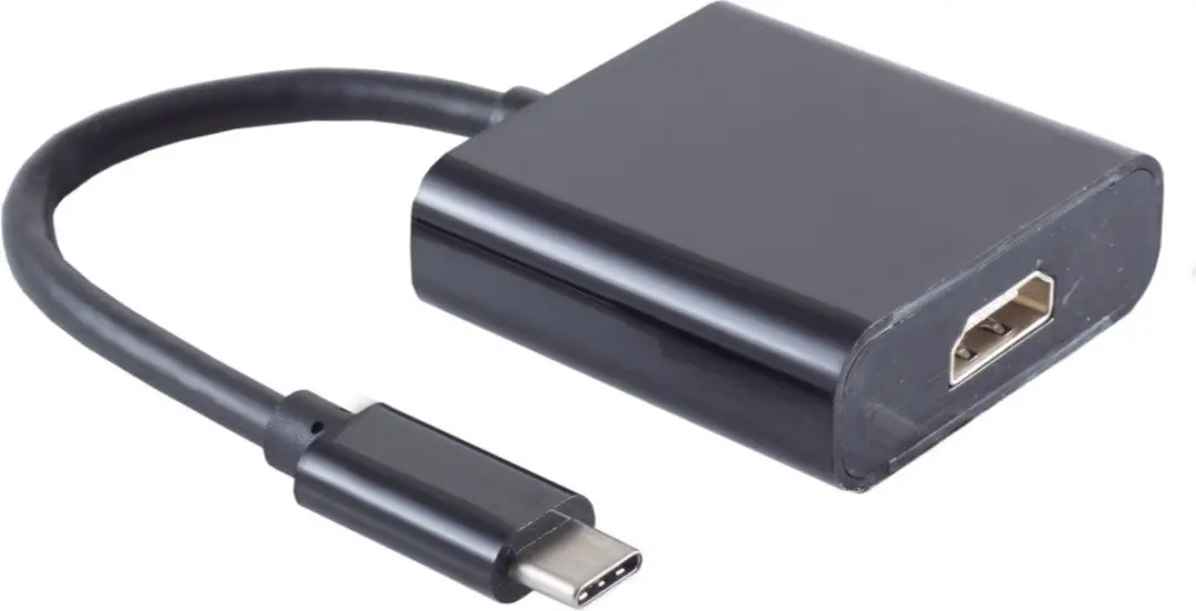 Nedis USB-C HDMI Adapter CCGB64652BK02 - 4K@60Hz - 0,2m - Zwart - afbeelding 6 van 6
