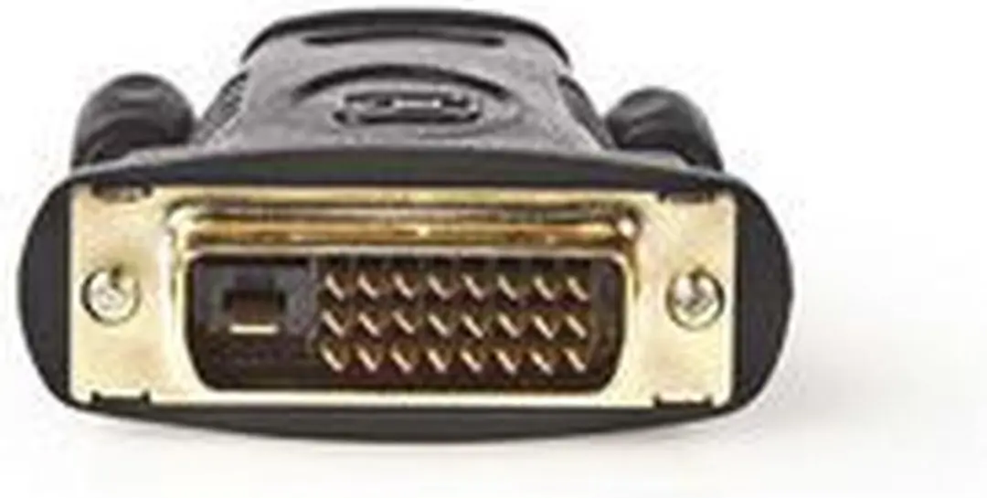 Nedis HDMI naar DVI-D Adapter CVGP34912BK - Verguld - Zwart - afbeelding 6 van 6