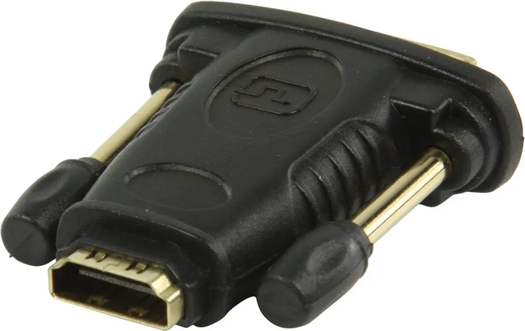 Nedis HDMI naar DVI-D Adapter CVGP34912BK - Verguld - Zwart