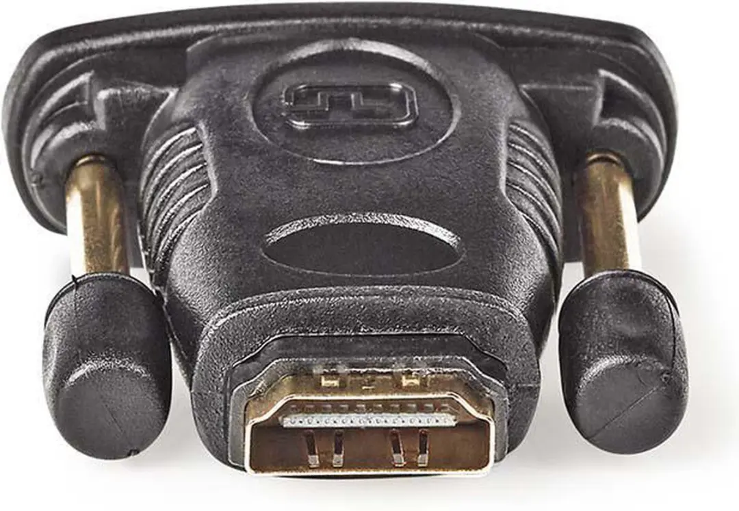 Nedis HDMI naar DVI-D Adapter CVGP34912BK - Verguld - Zwart