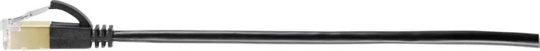 Renkforce RF-4538186 Netwerkkabel CAT 8.1 0.5m - Zwart