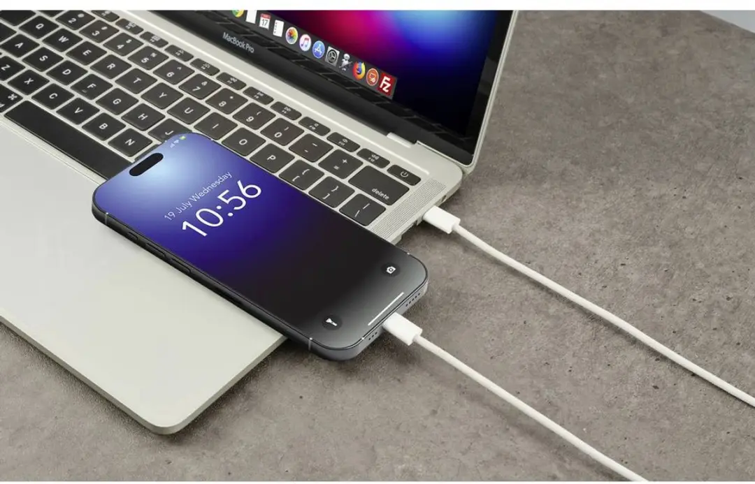 Renkforce RF-6056880 USB-C Kabel 3.00m - Wit