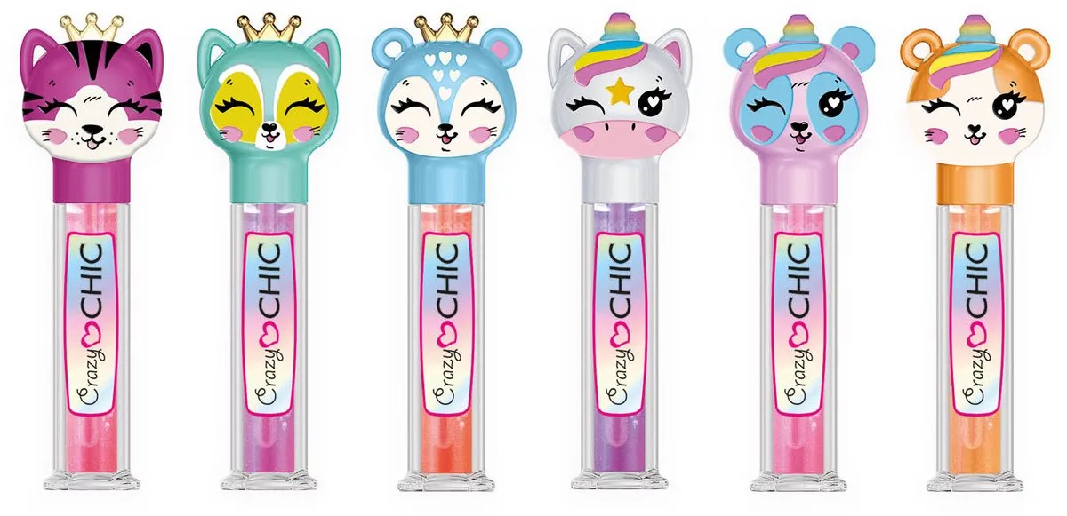 Clementoni Crazy Chic Lip Gloss - 1g - Multi