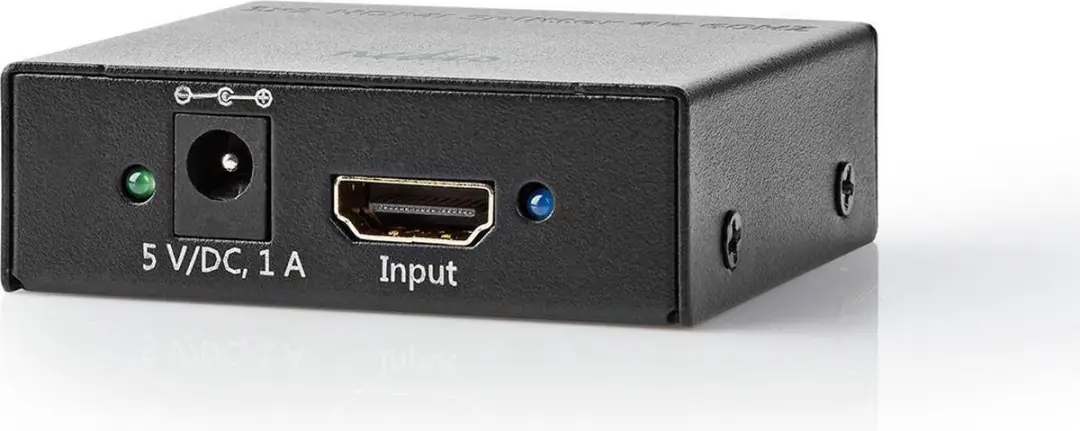 Nedis HDMI-Splitter VSPL3472AT - 2x HDMI Output 4K@60Hz - Antraciet