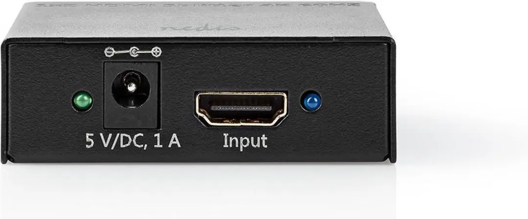 Nedis HDMI-Splitter VSPL3472AT - 2x HDMI Output 4K@60Hz - Antraciet