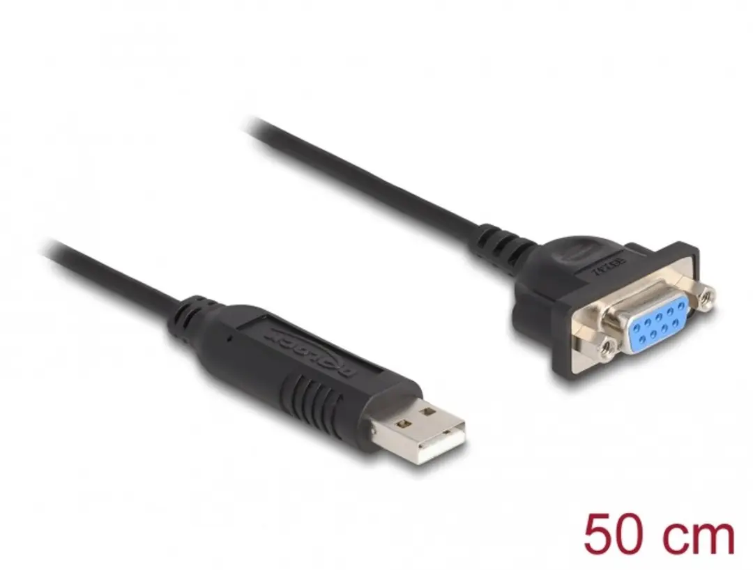 Delock USB 2.0 naar RS-232 Adapter 66470