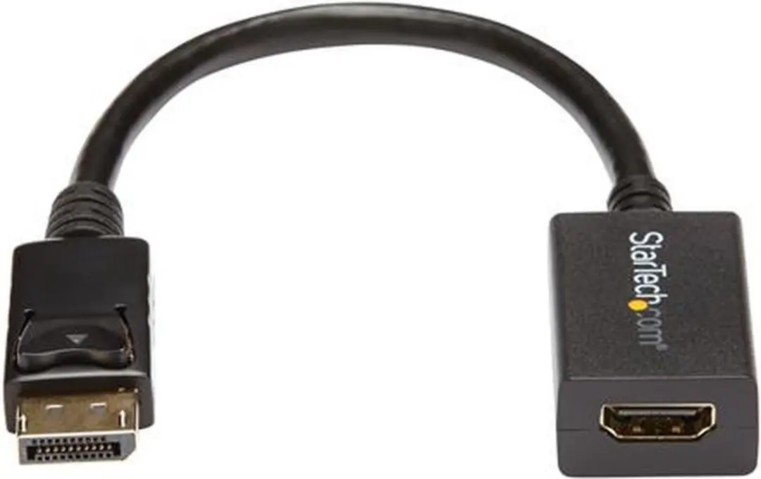 Startech DisplayPort naar HDMI Adapter DP2HDMI2 - Zwart