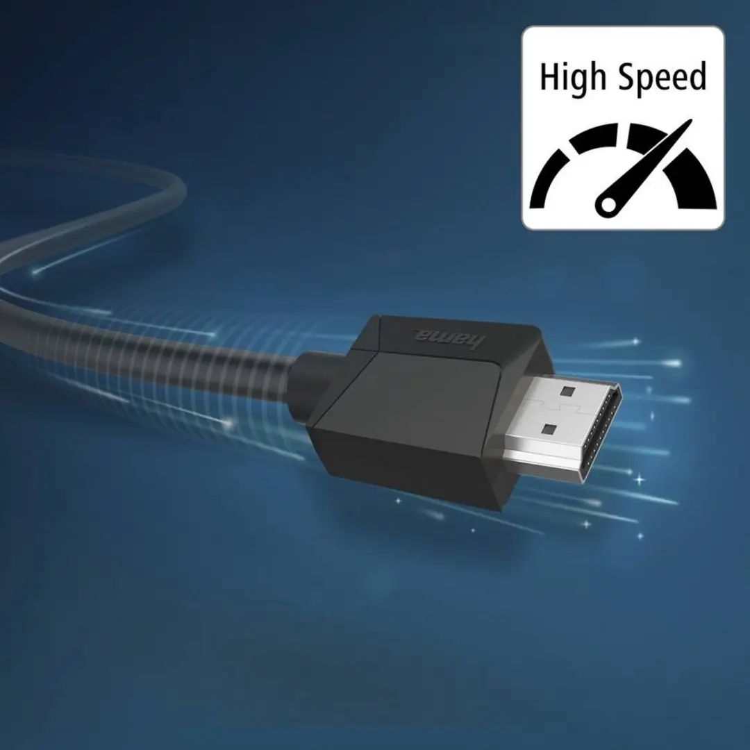 Hama High-Speed HDMI-kabel 4K 1,5m - Zwart