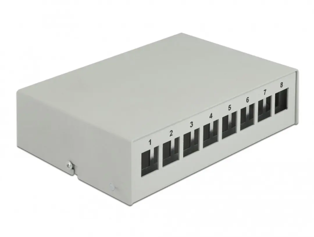 Delock Keystone Patch Panel 8 Poorten