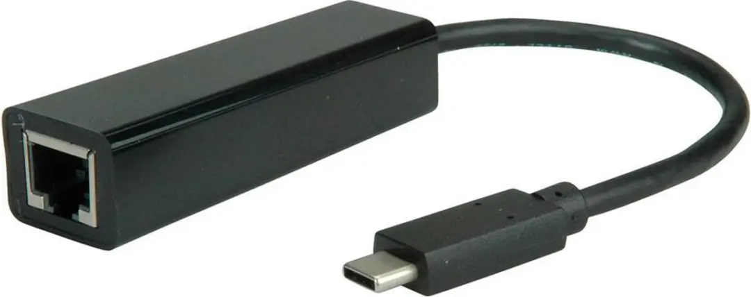 Value Netwerkadapter USB-C naar RJ45 - Zwart