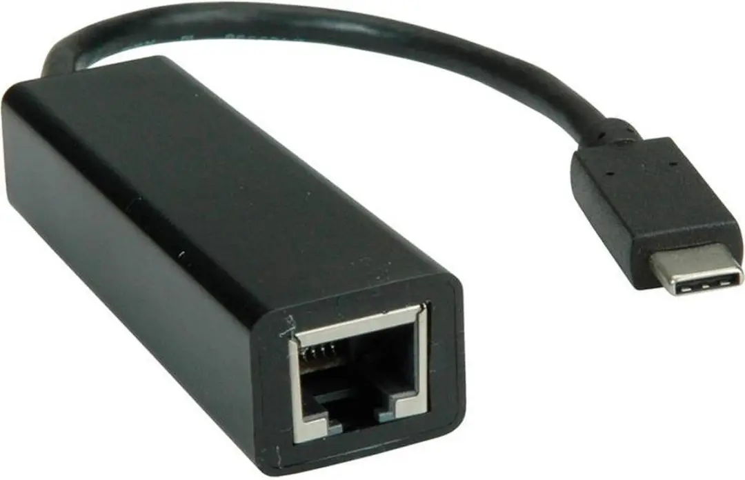 Value Netwerkadapter USB-C naar RJ45 - Zwart