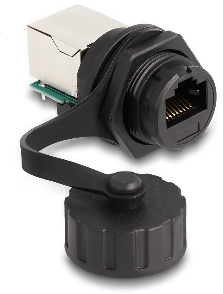 Delock RJ50 Jack-naar-Jack Kabelconnector