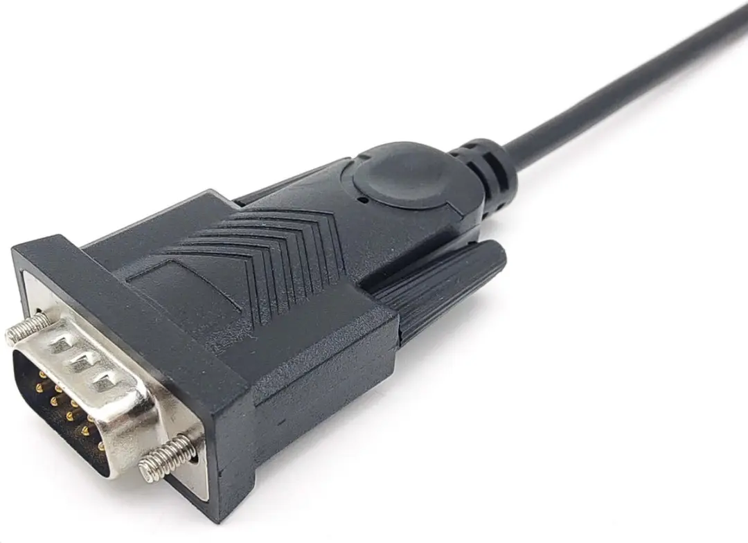 Equip 133392 USB Type-C naar DB-9 Seriële Kabel - 1,5m - Zwart