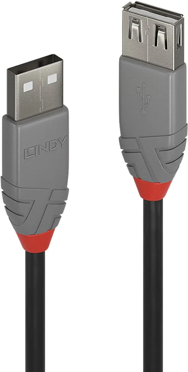 Lindy USB 2.0 Verlengkabel Type A 2m