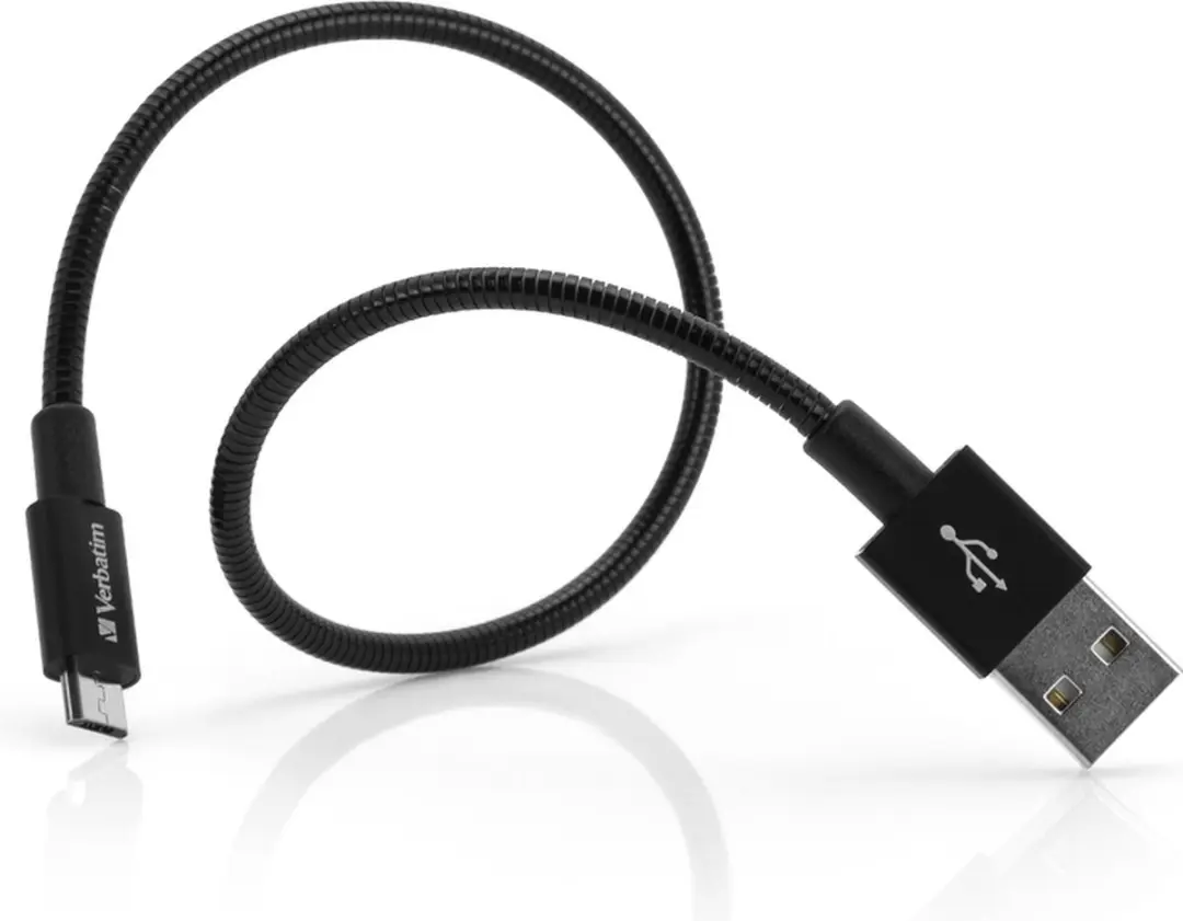 Verbatim Micro USB Kabel 30cm - Zwart