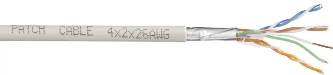 Tru Components Netwerkkabel CAT 6 Wit - 305m