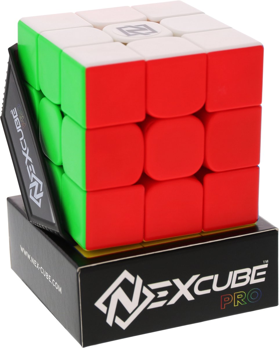 Nexcube 3x3 Pro Cube - Puzzelkubus - Speedcube - Met magneten - De snelste speedcube op de markt!
