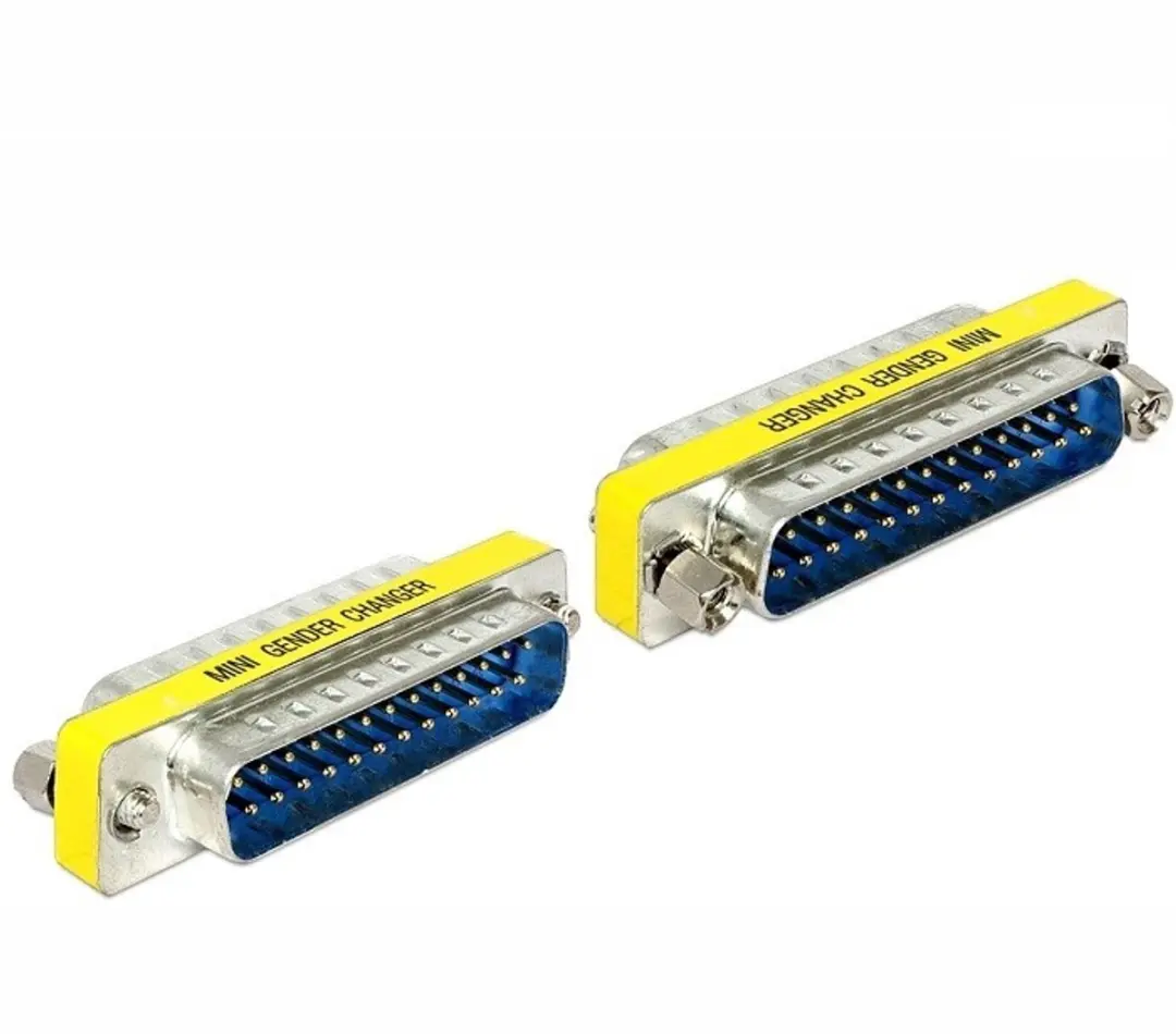 Delock Serieel RS232 Koppelstuk 25-pins SUB-D