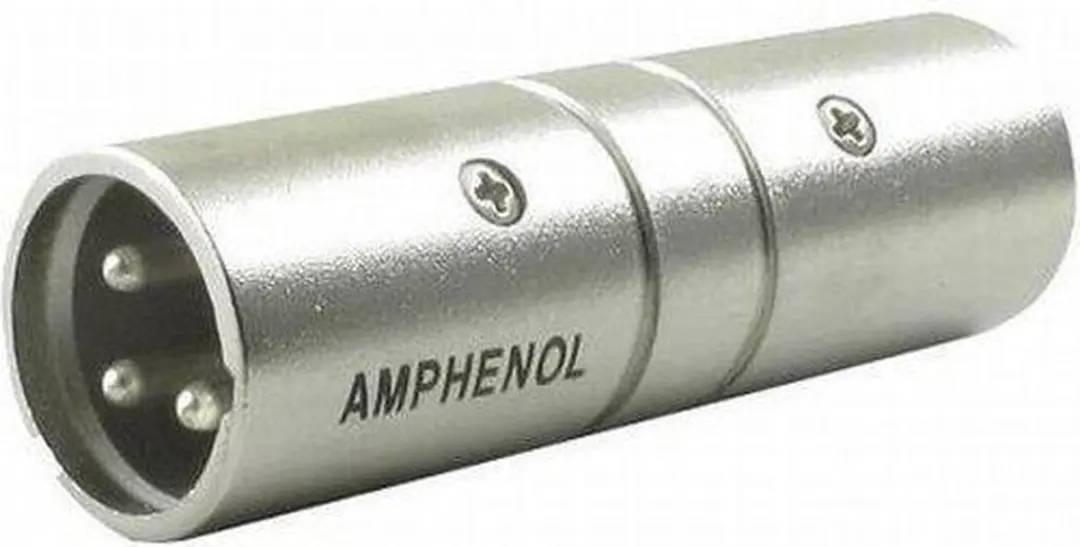 Amphenol AC3M3MW XLR 3P Adapter