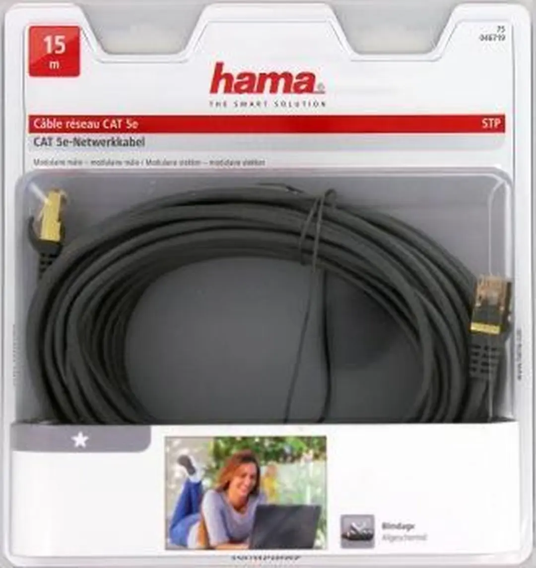 Hama Patchcable Cat5E 15,0M