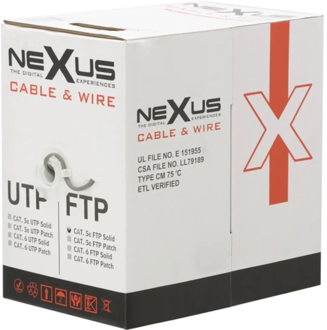 Delight FTP 305m CAT5e Ethernet-kabel - 305 Meter