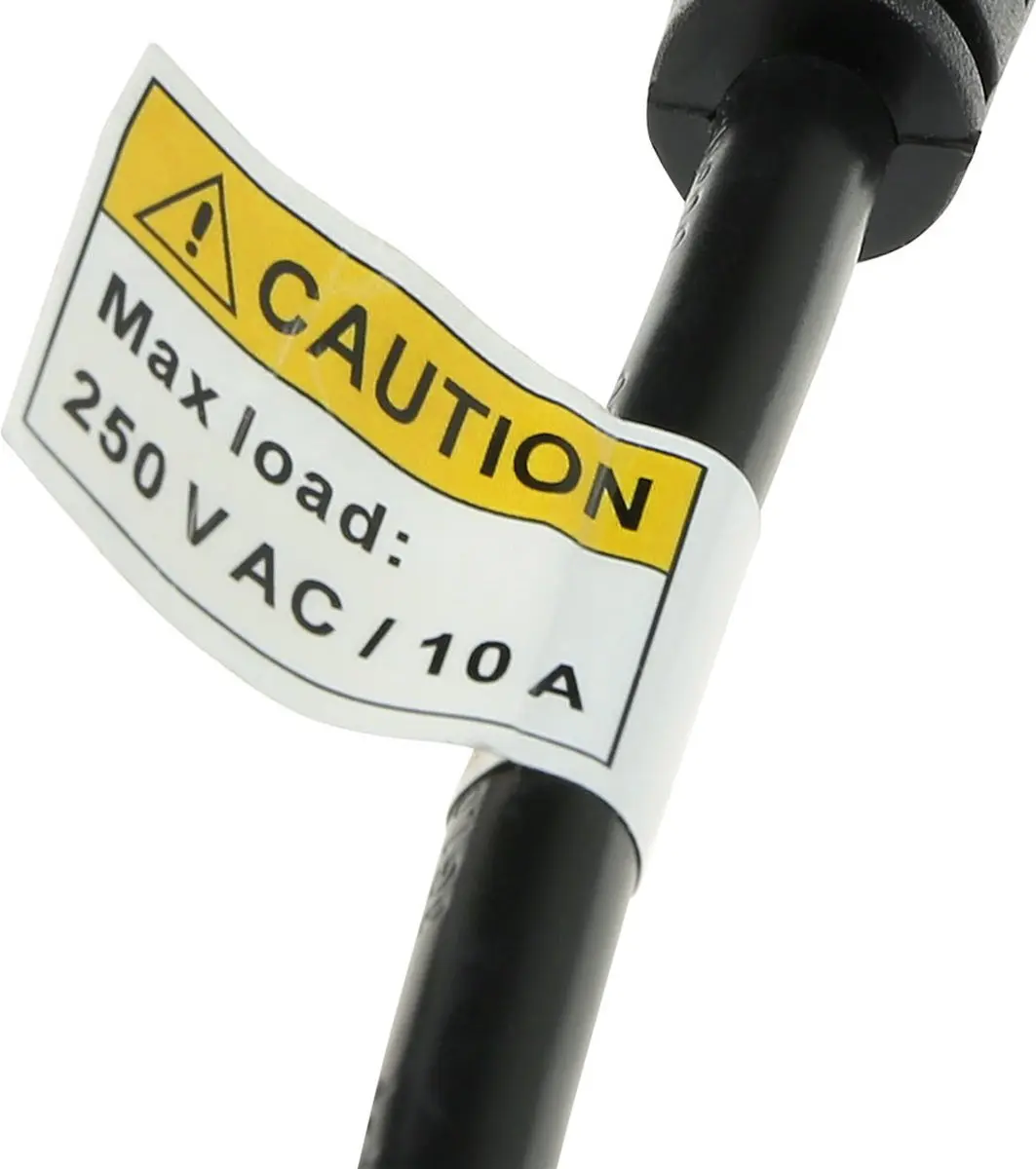 ACT AK5219 Netsnoer C14 Type F - 0,6m - Zwart
