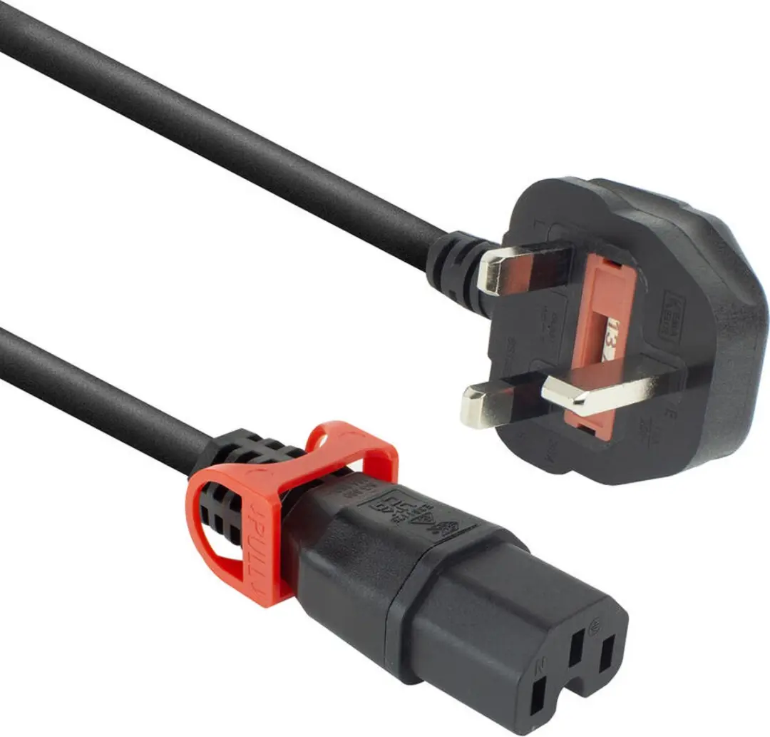 ACT PC3884 Netsnoer C15 Lock+