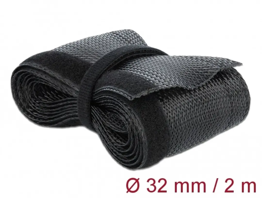 Delock Gevlochten Sleeving 2m x 32mm