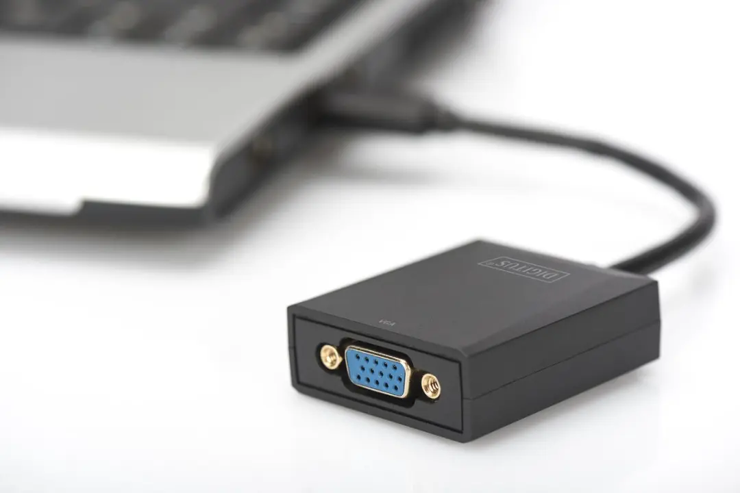 Digitus DA-70840 USB 3.0 naar VGA Adapterkabel - Zwart