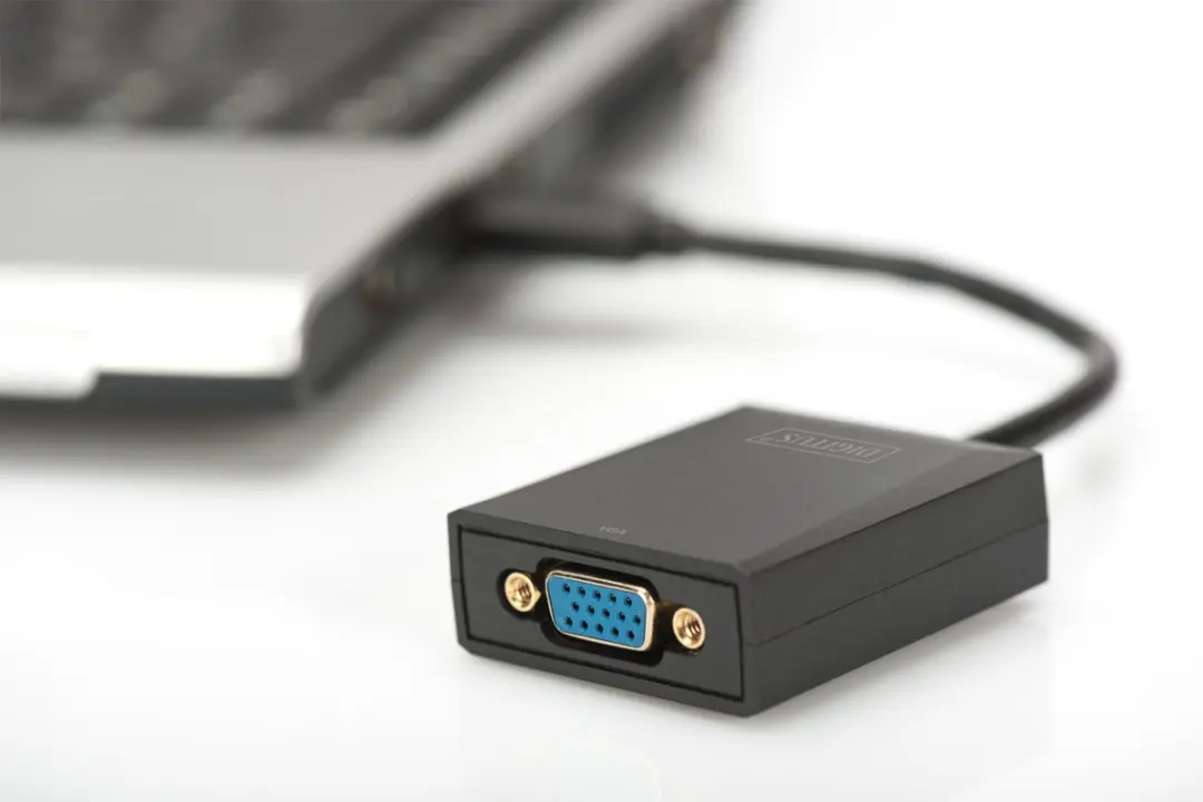 Digitus DA-70840 USB 3.0 naar VGA Adapterkabel - Zwart