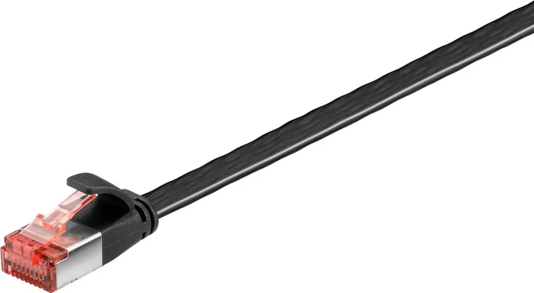 Goobay U/FTP CAT6 Netwerkkabel 10m - Zwart